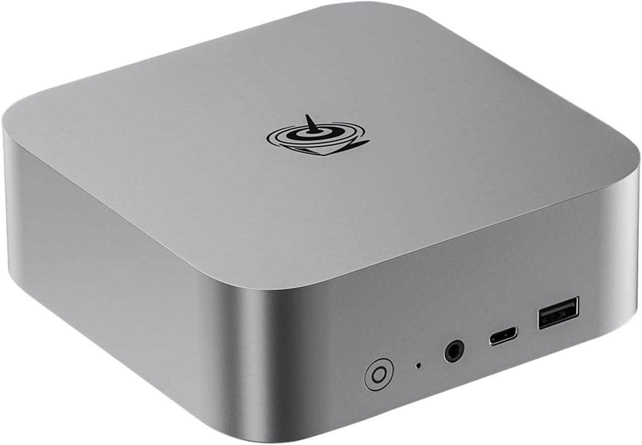 Beelink Mini PC SER8, AMD Ryzen 7 8745HS(8C/16T, up to 4.9GHz), 24GB DDR5 RAM 1TB M.2 PCIe4.0 SSD, 4K Triple Display, USB4, HDMI, DP, BT5.2, WiFi6, 2.5G LAN, Mini Gaming Computer