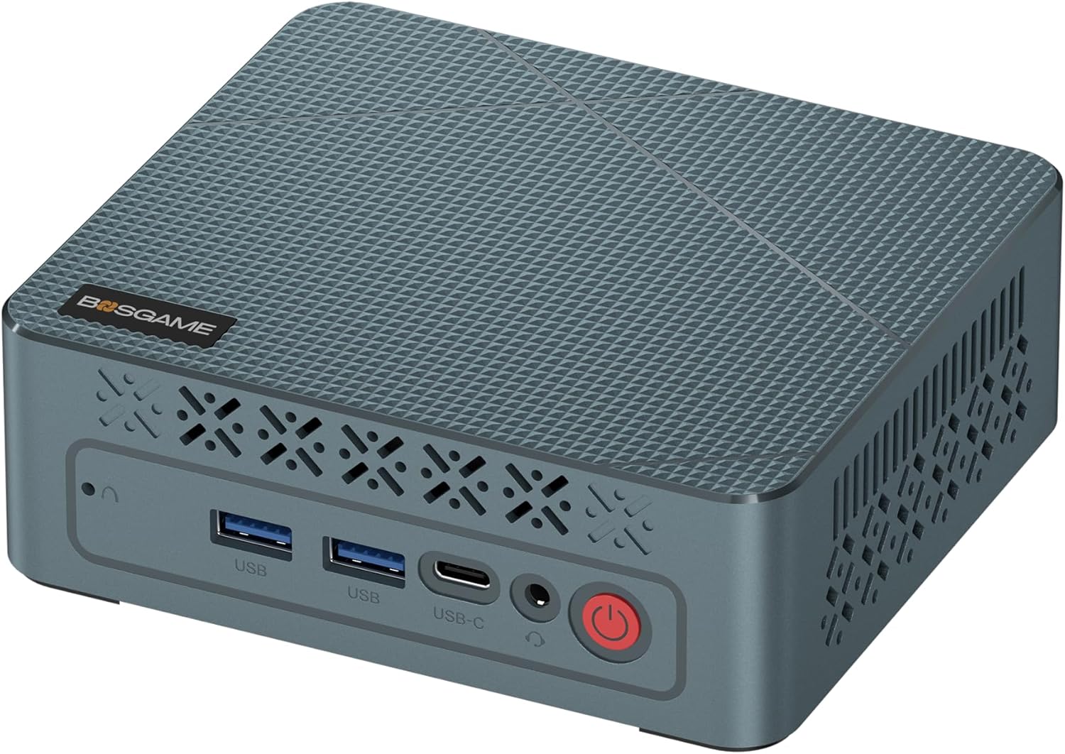 BOSGAME E2 Mini PC Windows 11 Pro, AMD Ryzen 5 3550H(up to 3.7GHz), 16GB DDR4 RAM 512GB NVMe SSD Mini Computers, 4K Triple Display HDMI, Type-C, USB3.2, RJ45 LAN, Wi-Fi 5, BT 5.0