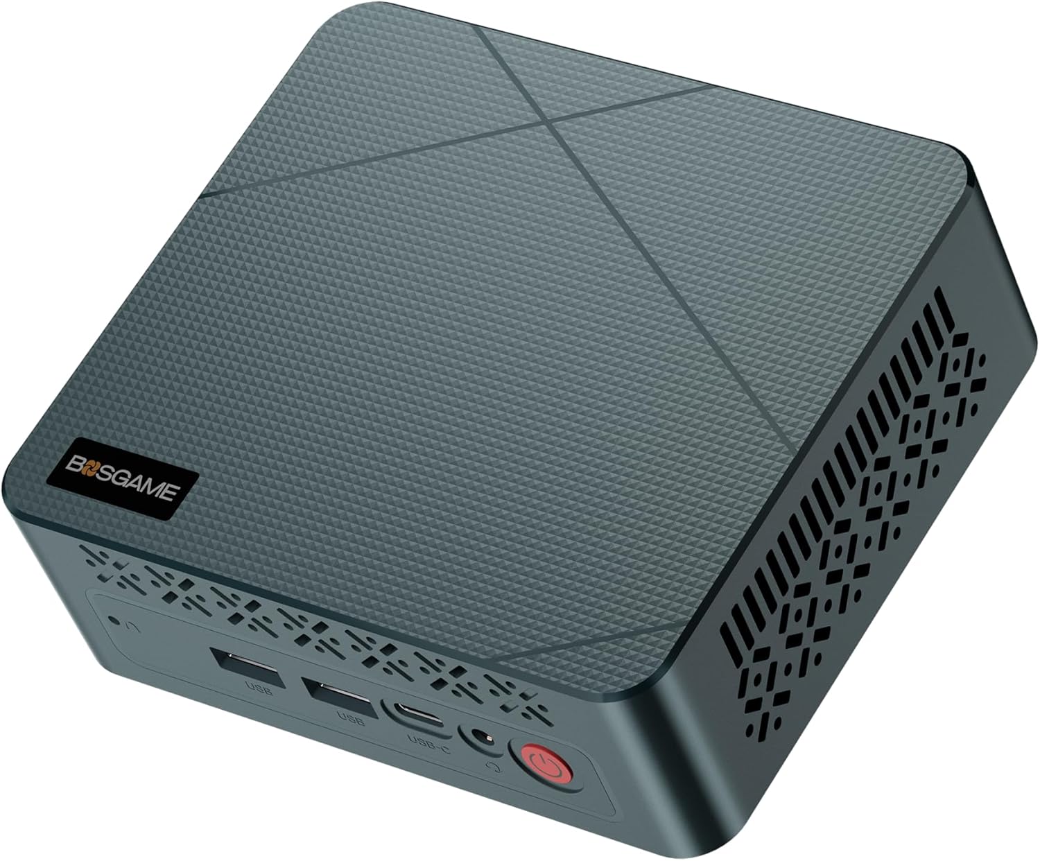 BOSGAME E2 Mini PC Ryzen 5 3550H Processor(4C/8T, Up to 3.7 Ghz) 16GB RAM 512GB NVMe SSD Windows 11 Pro Mini Desktop Computers, Type-C, Dual HDMI 2.0, RJ45 LAN, Wi-Fi5/BT 5.0, for Business and Office