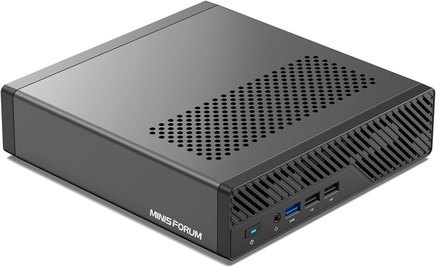 MINISFORUM MS-01 Mini Workstation Intel Core i9-12900H (vPro Enterprise Support) 32GB DDR5 1TB SSD Mini PC,2x 10Gbps SFP+/2x 2.5G RJ45/2x USB4/HDIM/1x PCIe4.0x16 slot/Support 3x M.2 2280/22110/U.2 SSD