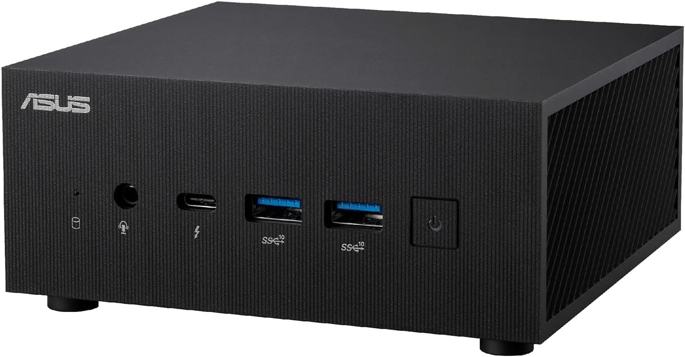 ASUS Mini PC PN64 (S5371AD) Ultra-compact with Intel Core i5-12500H, Intel UHD Graphics for 12th Gen Intel Processors, up to 64 GB DDR5 RAM, PCIe Gen 4 x4 M.2 NVMe 256GB, Intel 2.5 Gb LAN, WiFi 6E