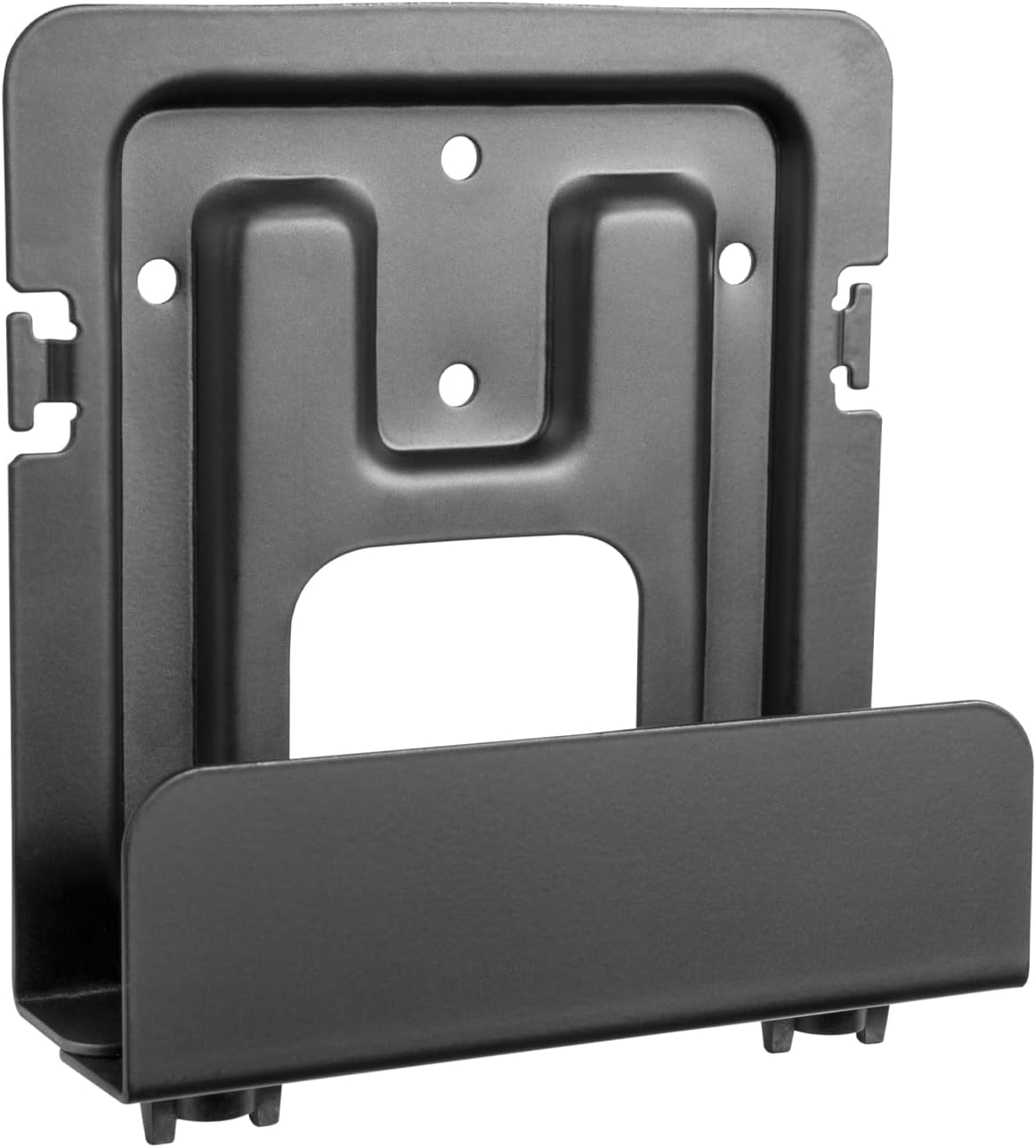 AISENS – MPC02-155 – Universal Wall Mount for Mini Pc, Router, Black