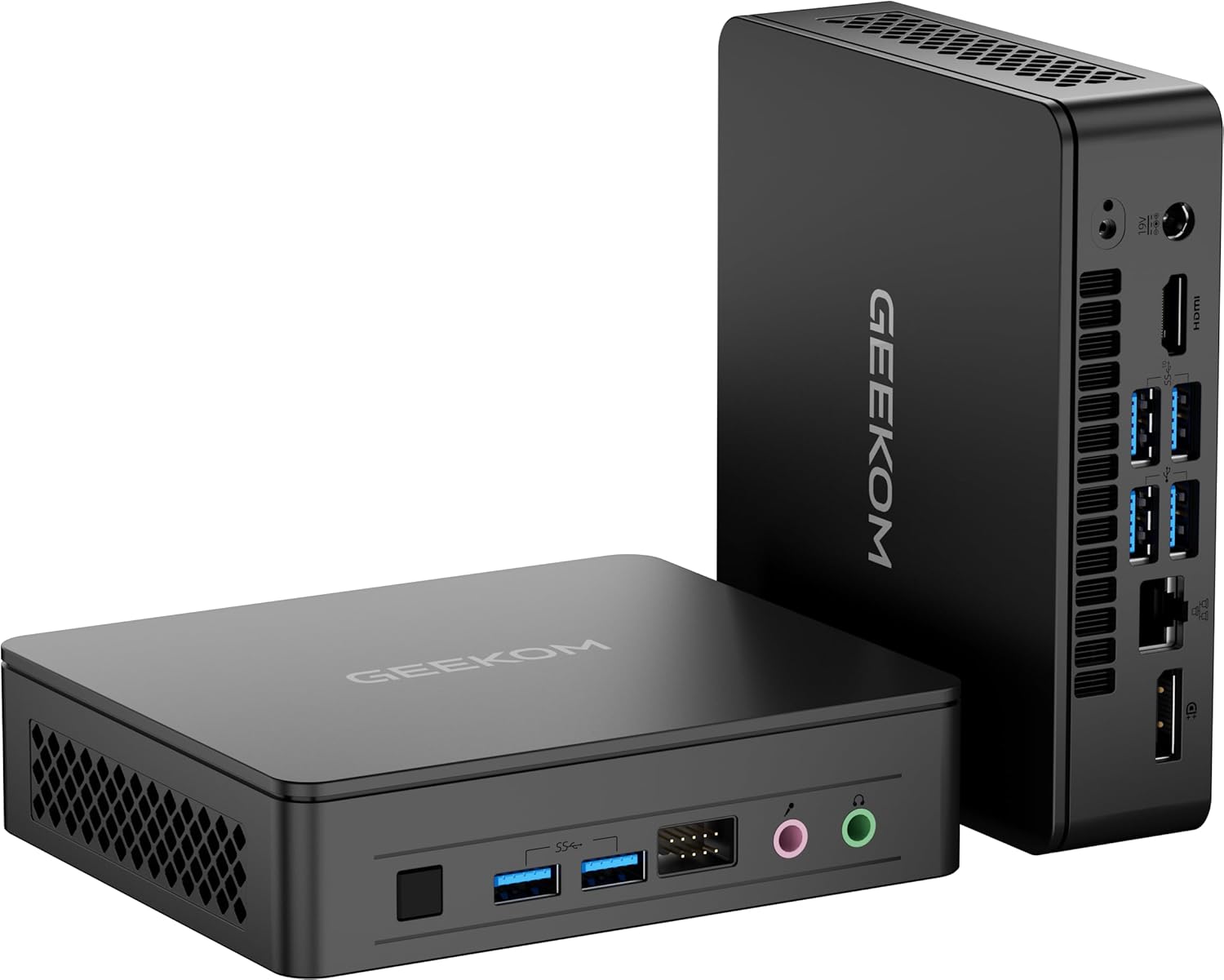 GEEKOM Air12 Lite Mini PC – Alder Lake N100 Processor(4 Cores/4 Threads, up to 3.4Ghz), 8GB DDR4+256GB SSD, Mini Computers Windows 11Pro/ WiFi 5/Bluetooth 5.1/4K For Home/Business/School