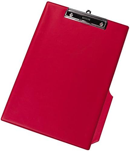 CLIPBOARD PVC Single RED, Stationery Files and Filing Office Consumables, 1 Piece in Pack – KF01298