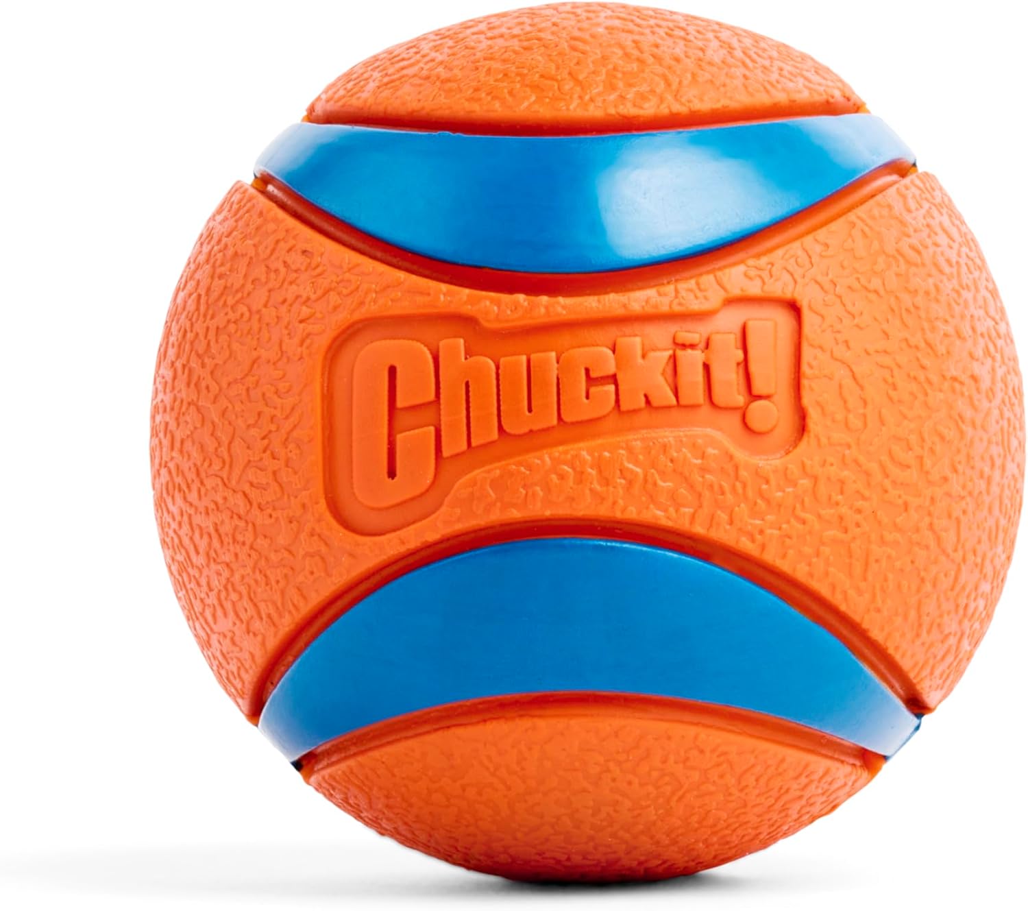 ChuckIt! Ultra Ball Dog Toy Ball Durable Rubber Dog Ball High Bounce Floating Chuck It Launcher Compatible Toy Balls For Dogs, 1 Pack, Large