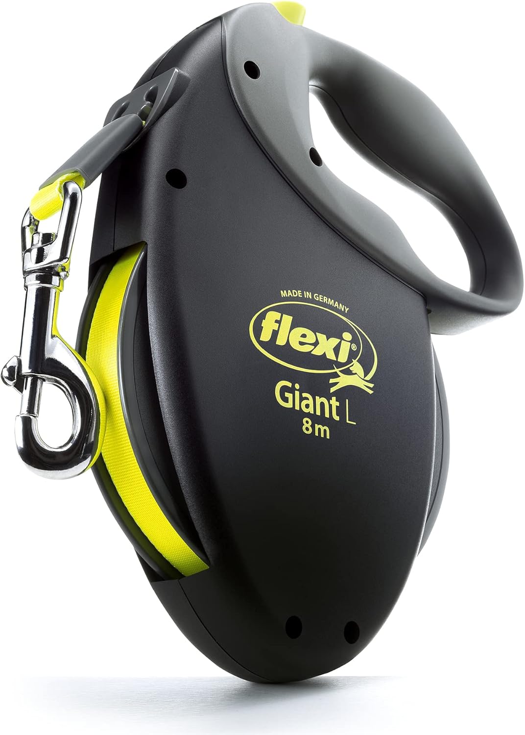 flexi Giant L Tape 8 m black/neon yellow